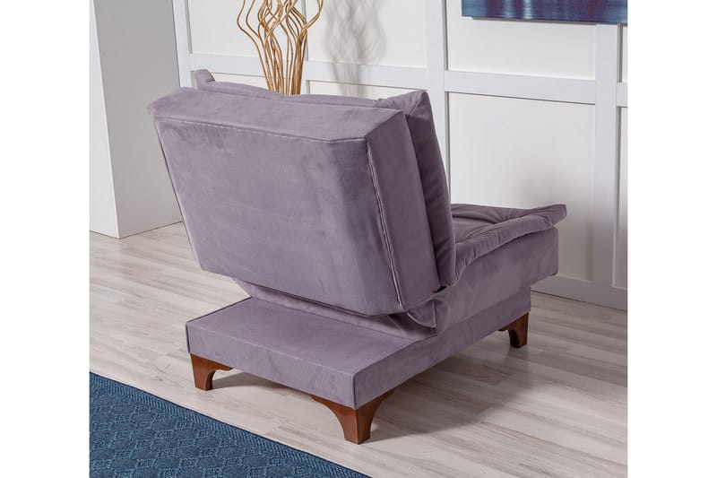 Mathenia Fåtölj med Armstöd - Grå - Möbler - Stolar & fåtöljer - Fåtölj - Bäddfåtölj