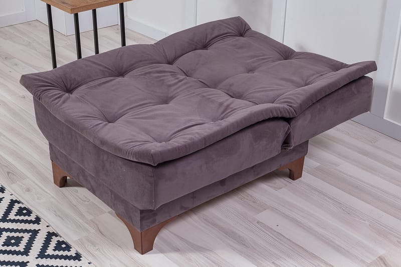 Mathenia Fåtölj med Armstöd - Grå - Möbler - Stolar & fåtöljer - Fåtölj - Fåtölj utan armstöd