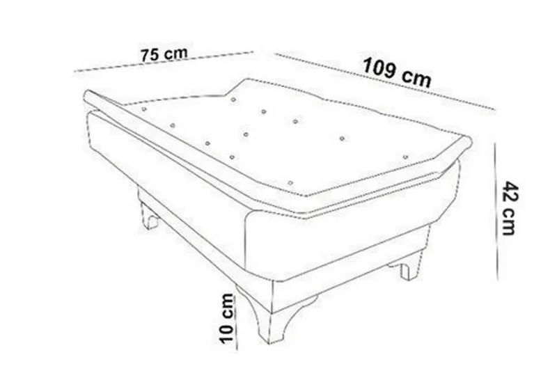 Mathenia Fåtölj med Armstöd - Grå - Möbler - Stolar & fåtöljer - Fåtölj - Fåtölj utan armstöd