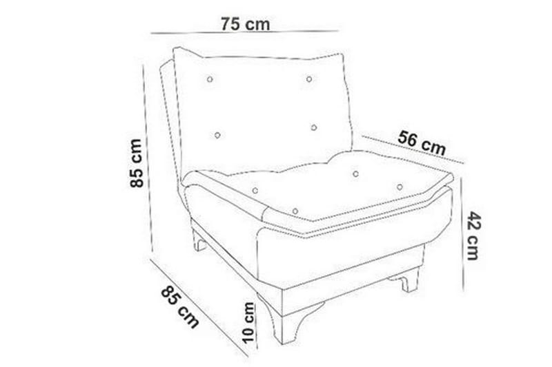 Mathenia Fåtölj med Armstöd - Grön - Möbler - Stolar & fåtöljer - Fåtölj - Bäddfåtölj