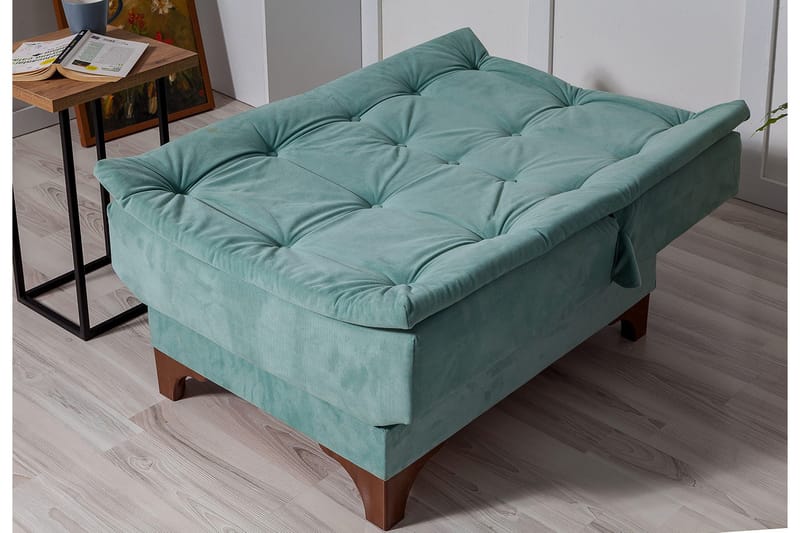 Mathenia Fåtölj med Armstöd - Grön - Möbler - Stolar & fåtöljer - Fåtölj - Bäddfåtölj