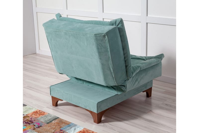 Mathenia Fåtölj med Armstöd - Grön - Möbler - Stolar & fåtöljer - Fåtölj - Bäddfåtölj