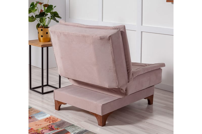 Mathenia Fåtölj med Armstöd - Rosa - Möbler - Stolar & fåtöljer - Fåtölj - Bäddfåtölj