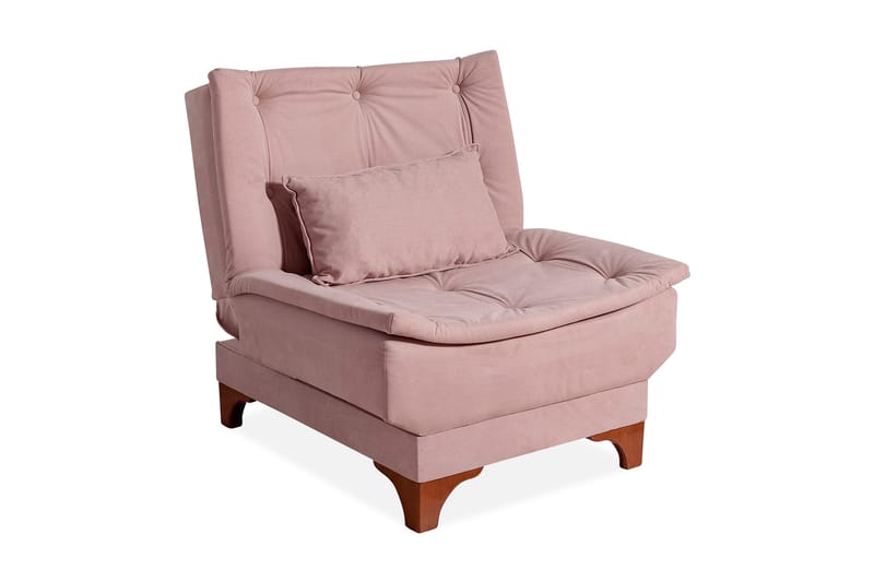 Mathenia Fåtölj med Armstöd, Rosa