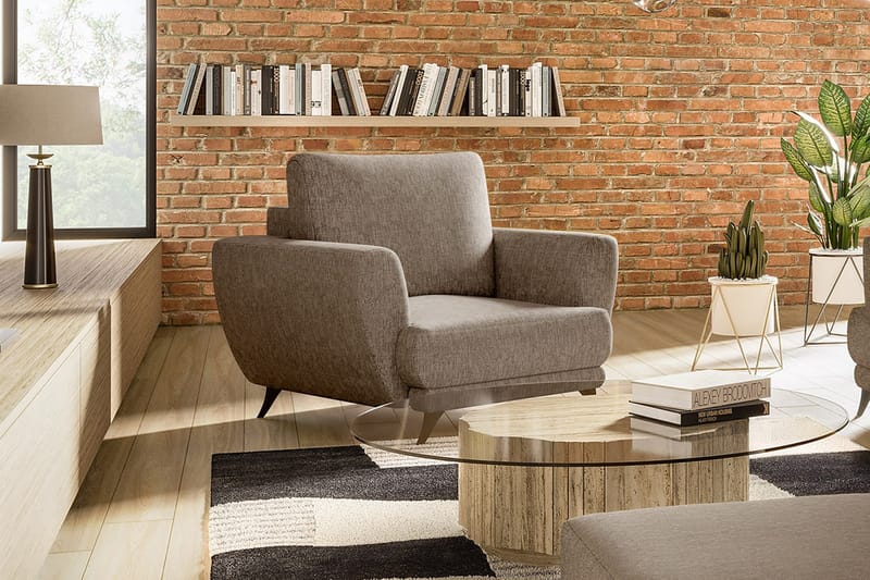 Megis Fåtölj - Beige - Möbler - Stolar & fåtöljer - Fåtölj