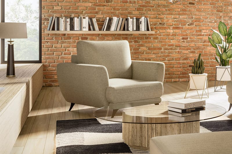 Megis Fåtölj - Beige - Möbler - Stolar & fåtöljer - Fåtölj