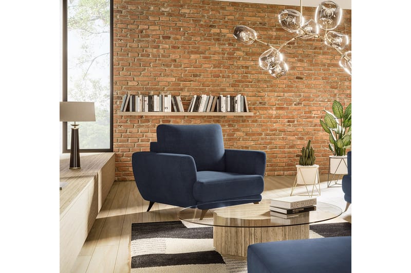 Megis Fåtölj - Blå - Möbler - Stolar & fåtöljer - Fåtölj