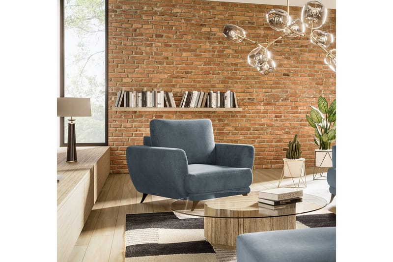 Megis Fåtölj - Blå - Möbler - Stolar & fåtöljer - Fåtölj