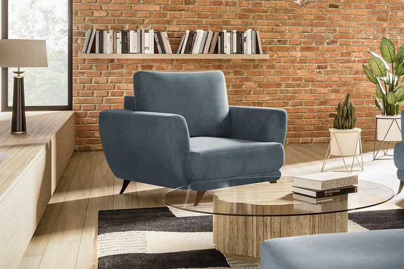 Megis Fåtölj, Blå