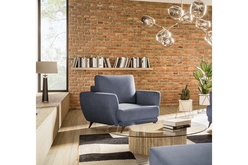 Megis Fåtölj - Blå - Möbler - Stolar & fåtöljer - Fåtölj