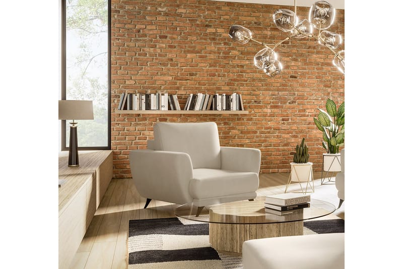 Megis Fåtölj - Cremevit - Möbler - Stolar & fåtöljer - Fåtölj