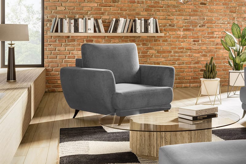 Megis Fåtölj - Grå - Möbler - Stolar & fåtöljer - Fåtölj