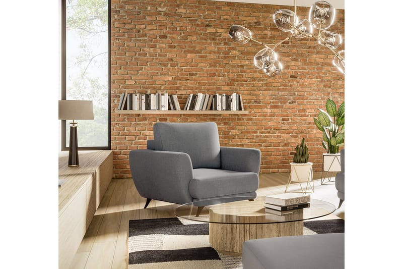 Megis Fåtölj - Grå - Möbler - Stolar & fåtöljer - Fåtölj