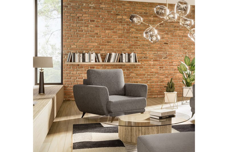 Megis Fåtölj - Grå - Möbler - Stolar & fåtöljer - Fåtölj