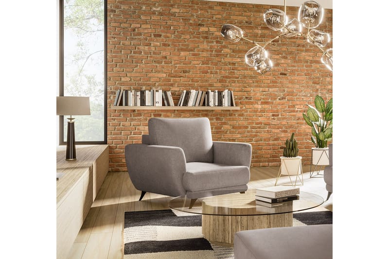 Megis Fåtölj - Grå - Möbler - Stolar & fåtöljer - Fåtölj