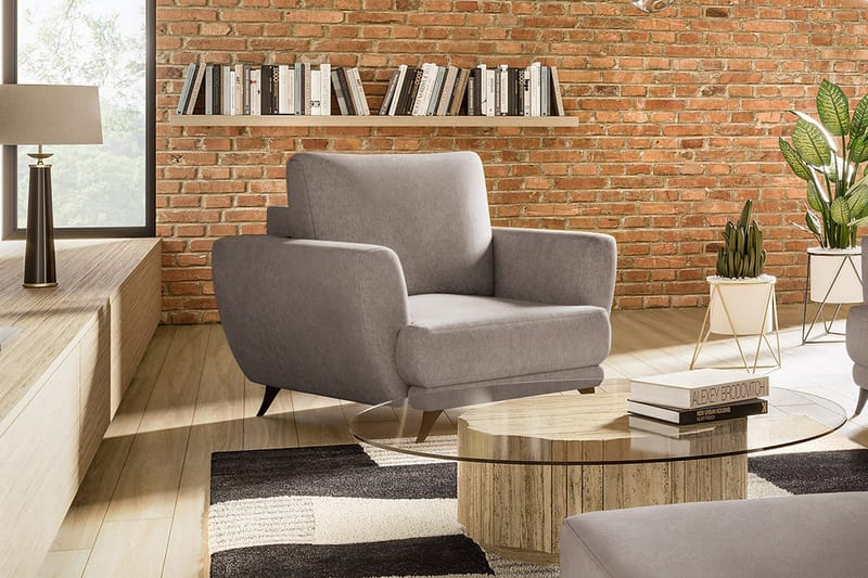 Megis Fåtölj - Grå - Möbler - Stolar & fåtöljer - Fåtölj