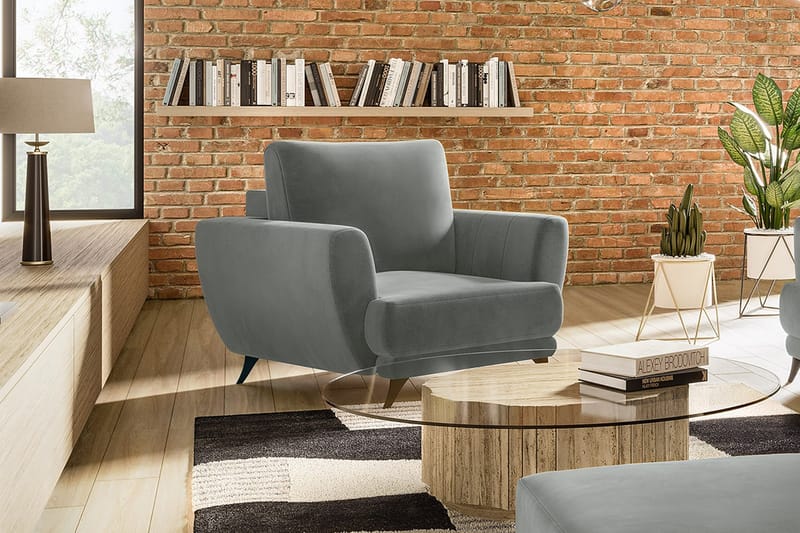Megis Fåtölj - Grå - Möbler - Stolar & fåtöljer - Fåtölj