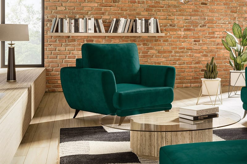 Megis Fåtölj - Grön - Möbler - Stolar & fåtöljer - Fåtölj