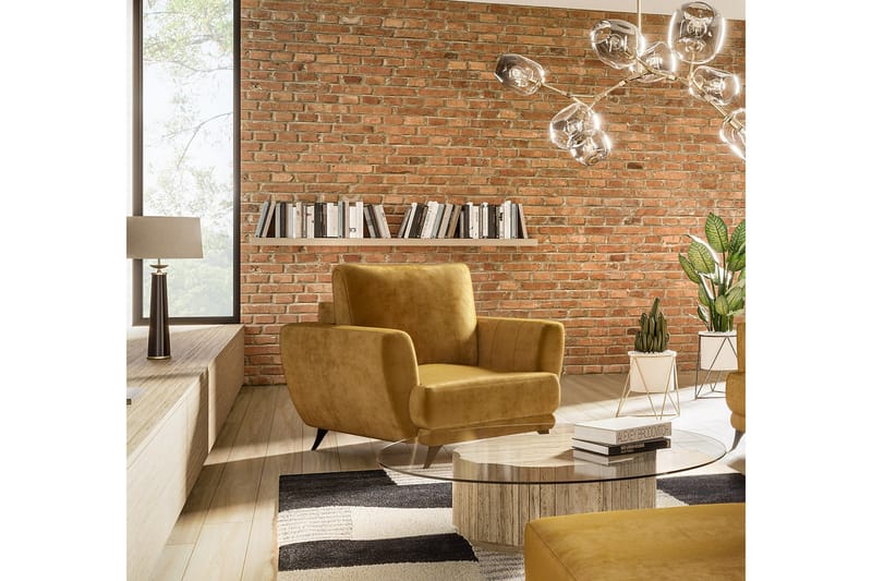 Megis Fåtölj - Gul - Möbler - Stolar & fåtöljer - Fåtölj