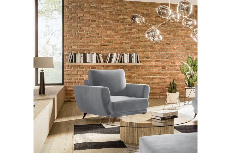 Megis Fåtölj - Ljusgrå - Möbler - Stolar & fåtöljer - Fåtölj