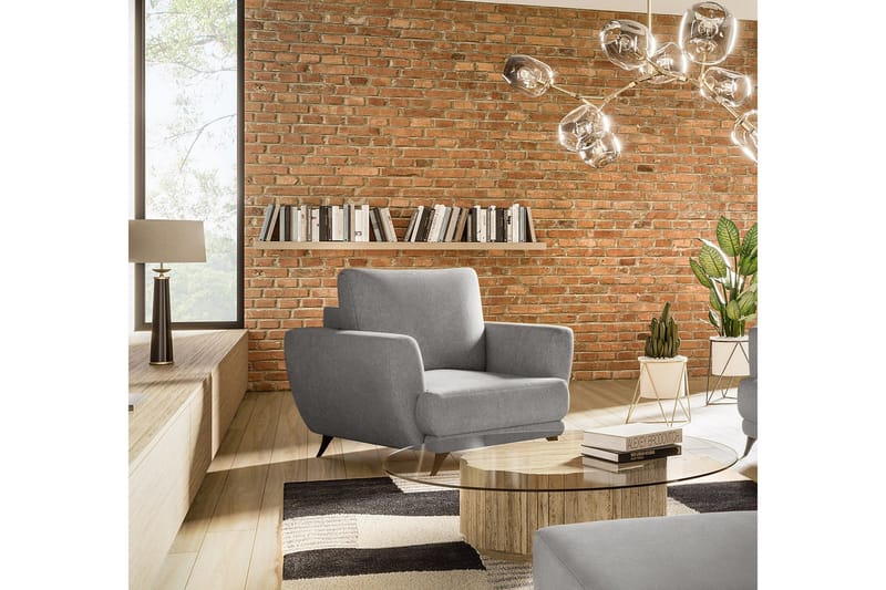 Megis Fåtölj - Ljusgrå - Möbler - Stolar & fåtöljer - Fåtölj