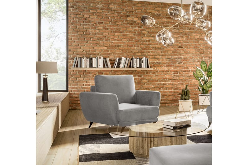 Megis Fåtölj - Ljusgrå - Möbler - Stolar & fåtöljer - Fåtölj