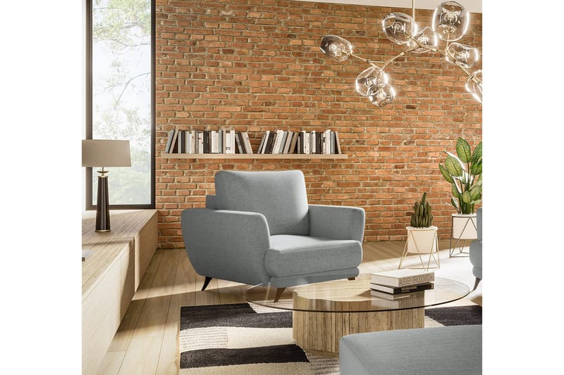 Megis Fåtölj - Ljusgrå - Möbler - Stolar & fåtöljer - Fåtölj