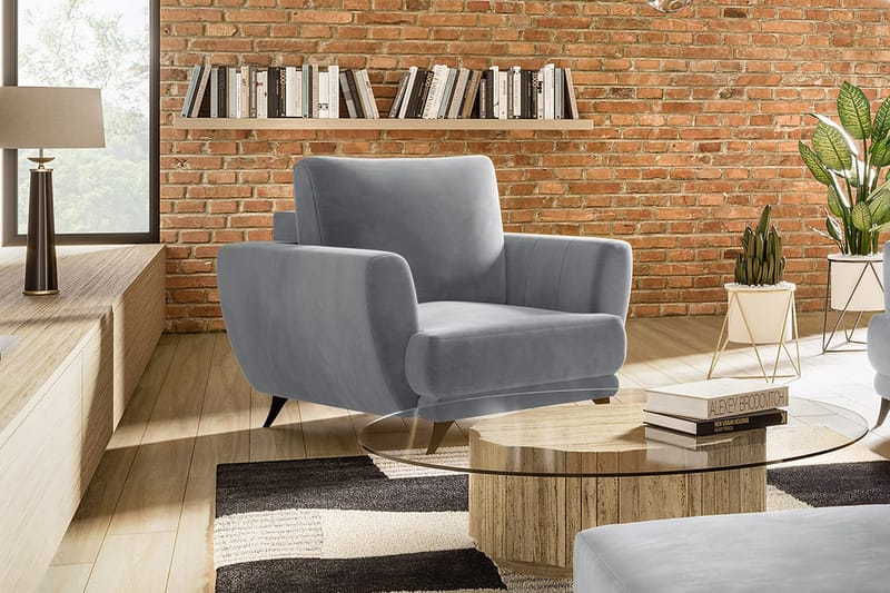 Megis Fåtölj - Ljusgrå - Möbler - Stolar & fåtöljer - Fåtölj