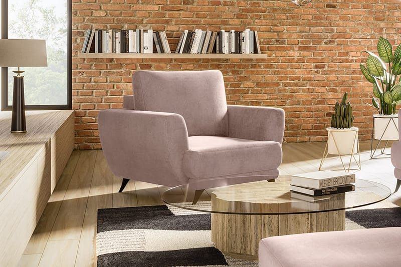 Megis Fåtölj - Ljusrosa - Möbler - Stolar & fåtöljer - Fåtölj