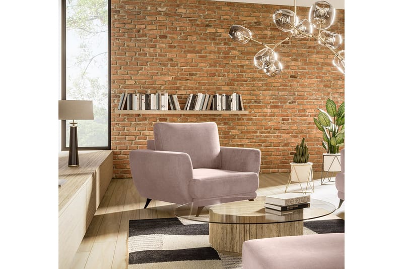 Megis Fåtölj - Ljusrosa - Möbler - Stolar & fåtöljer - Fåtölj