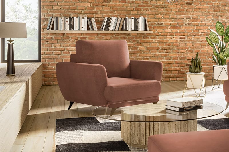 Megis Fåtölj - Rosa - Möbler - Stolar & fåtöljer - Fåtölj