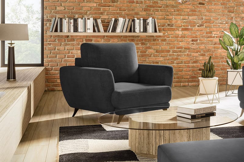 Megis Fåtölj - Svart - Möbler - Stolar & fåtöljer - Fåtölj