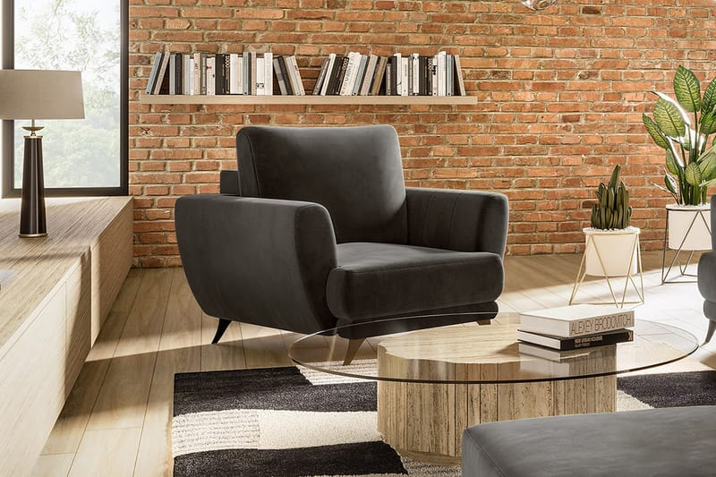 Megis Fåtölj, Svart