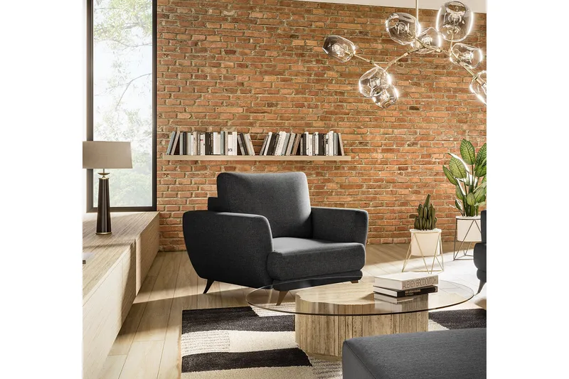 Megis Fåtölj - Svart - Möbler - Stolar & fåtöljer - Fåtölj