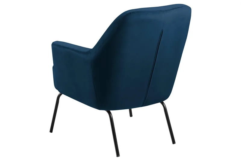 Melisan Loungefåtölj - Blå/Svart - Möbler - Stolar & fåtöljer - Fåtölj