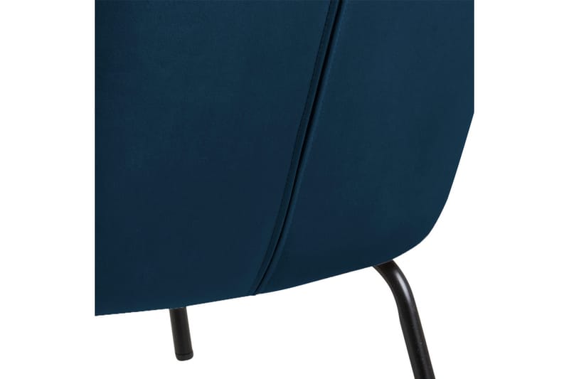 Melisan Loungefåtölj - Blå/Svart - Möbler - Stolar & fåtöljer - Fåtölj