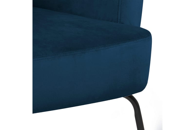 Melisan Loungefåtölj - Blå/Svart - Möbler - Stolar & fåtöljer - Fåtölj