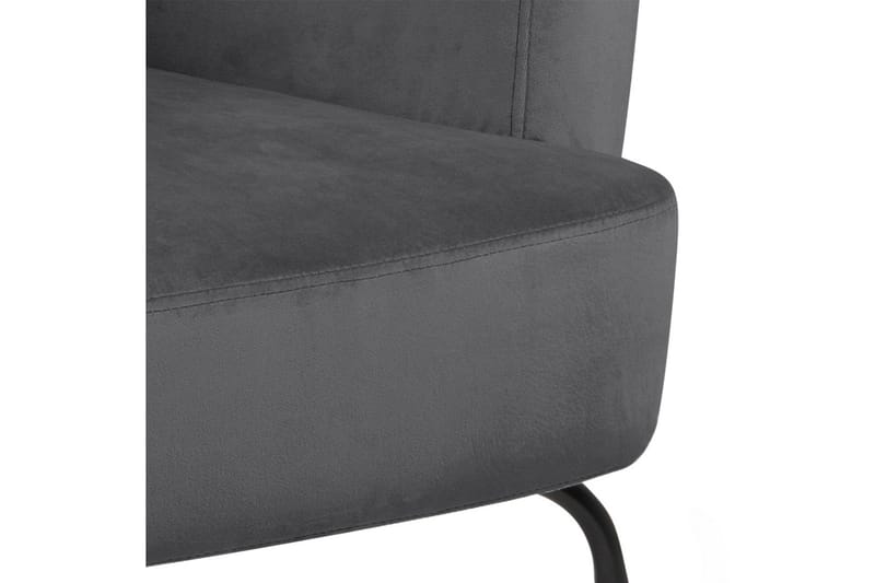 Melisan Loungefåtölj - Grå/Svart - Möbler - Stolar & fåtöljer - Fåtölj