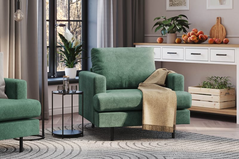 Menard Compact Fåtölj - Grön - Möbler - Stolar & fåtöljer - Fåtölj