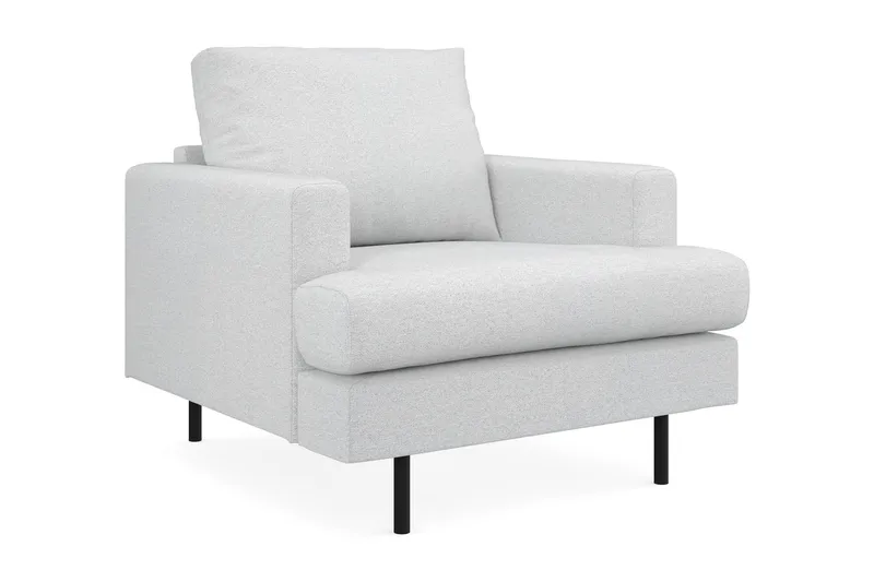 Menard Compact Fåtölj - Ljusgrå - Möbler - Stolar & fåtöljer - Fåtölj