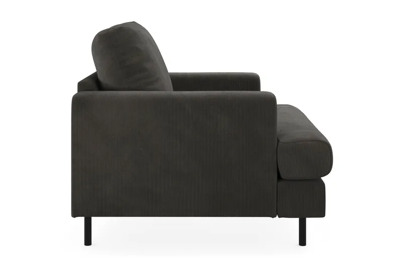 Menard Compact Fåtölj - Mörkgrå - Möbler - Stolar & fåtöljer - Fåtölj