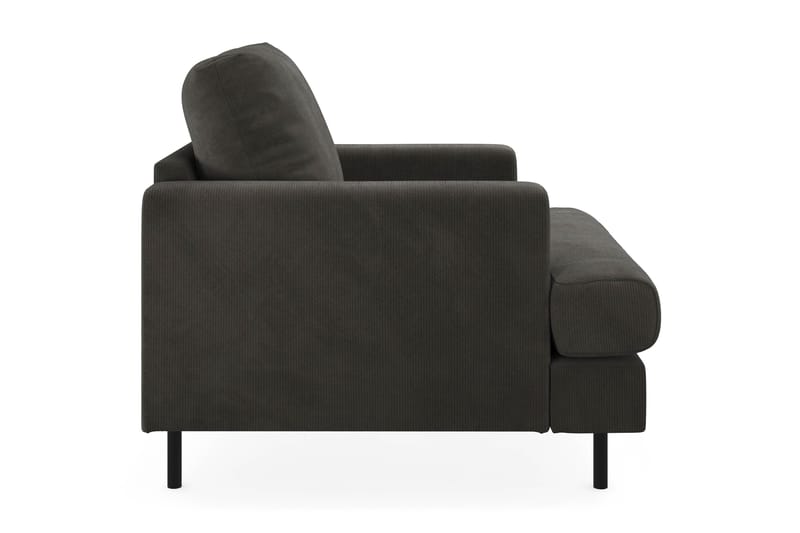 Menard Compact Fåtölj - Mörkgrå - Möbler - Stolar & fåtöljer - Fåtölj