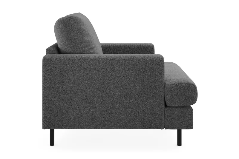 Menard Compact Fåtölj - Mörkgrå - Möbler - Stolar & fåtöljer - Fåtölj