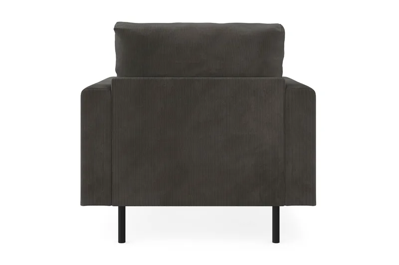 Menard Compact Fåtölj - Mörkgrå - Möbler - Stolar & fåtöljer - Fåtölj