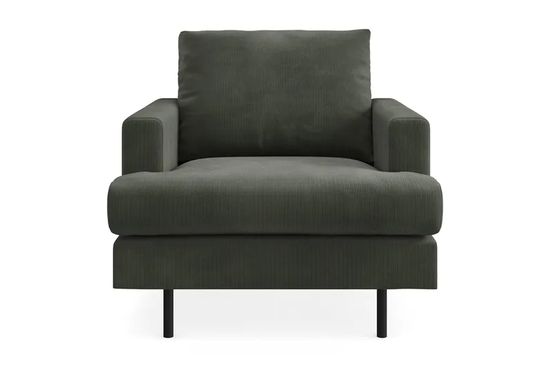 Menard Compact Fåtölj - Mörkgrön - Möbler - Stolar & fåtöljer - Fåtölj