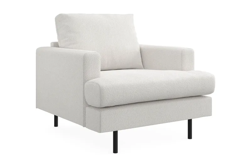 Menard Compact Fåtölj - Vit - Möbler - Stolar & fåtöljer - Fåtölj