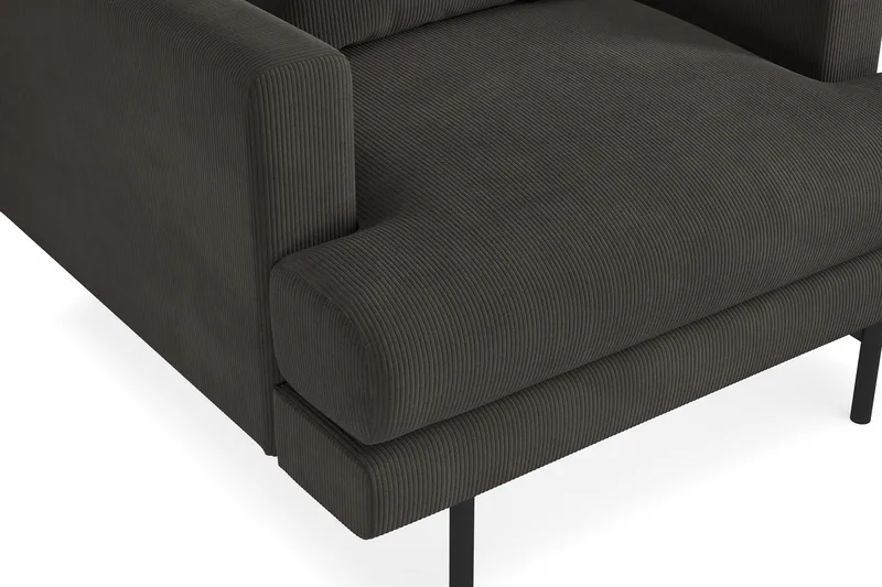 Menard Fåtölj - Mörkgrå - Möbler - Stolar & fåtöljer - Fåtölj