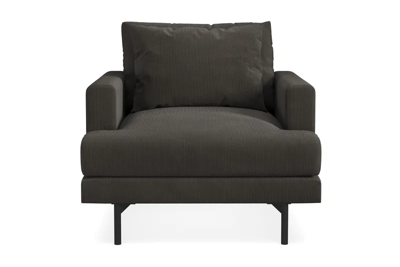 Menard Fåtölj - Mörkgrå - Möbler - Stolar & fåtöljer - Fåtölj