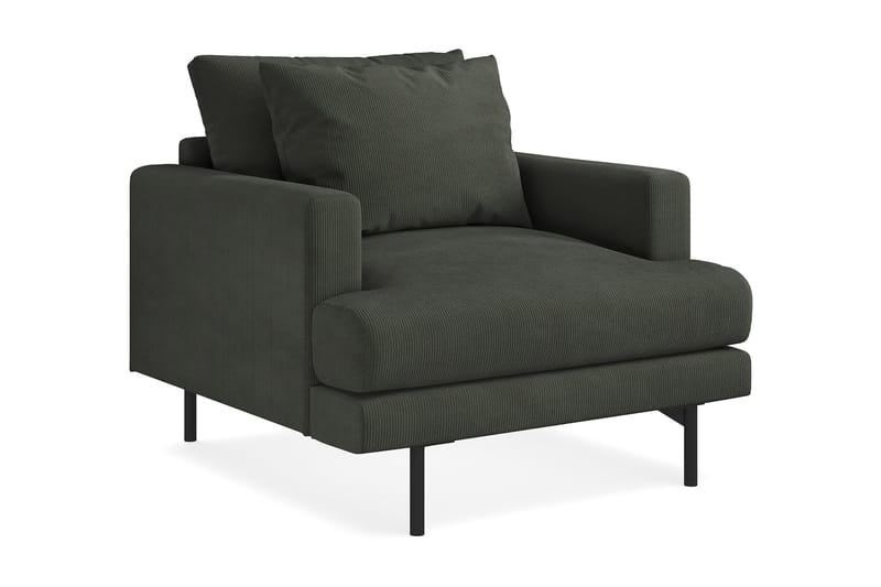 Menard Fåtölj - Mörkgrön - Möbler - Stolar & fåtöljer - Fåtölj