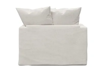 Menard Fåtölj Tvättbar & avtagbar klädsel - Beige - Möbler - Stolar & fåtöljer - Fåtölj